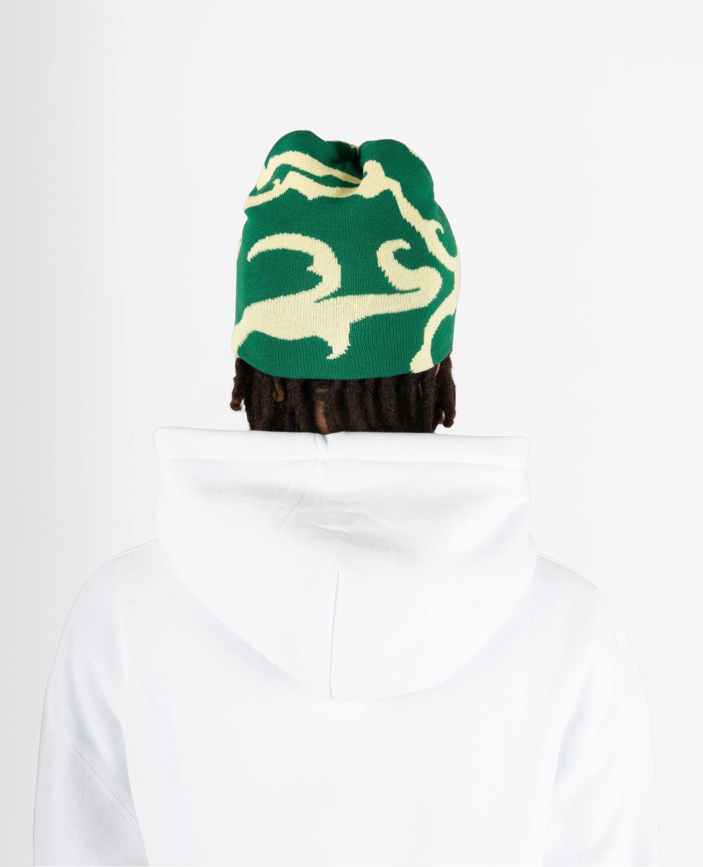 CROSS BEANIE GREEN