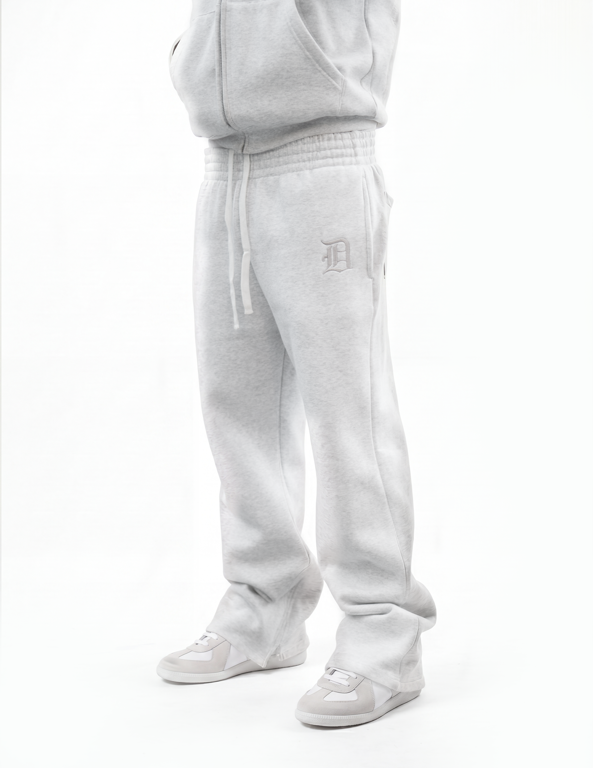 GREY D TRACKPANTS