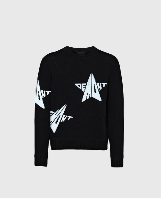 DEMONT "STAR" KNITTED SWEATER
